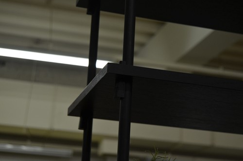 Moebe Shelving System Multi-Height Designer Black Shelf Storage Bookcase Var. C - Picture 2 of 6