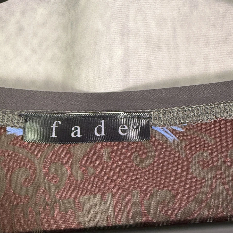 Top Rojo Bruja Terciopelo Burn Out Capricho Talla M Túnica Vampiro Otoño Foto 3 de 4