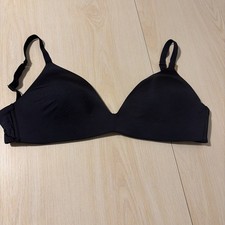 Skims Wireless Form T-shirt Bra Size 34dd Onyx