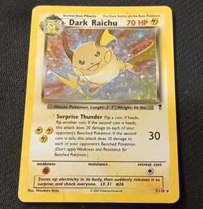 Dark Raichu 7 110 | eBay