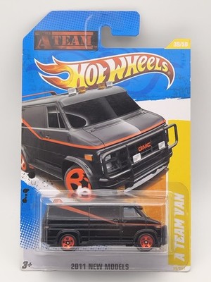 Hot Wheels 2011 Mainline - New Models 39/50  - Custom GMC Panel Van - A Team Van