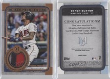 2019 Museum Collection Meaningful Material Relics Copper /35 Byron Buxton Patch