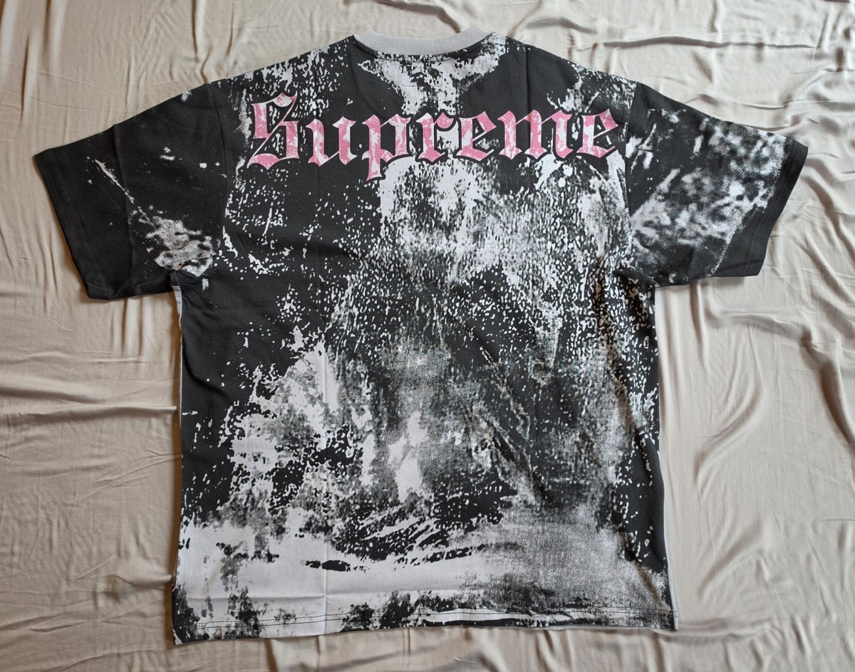 Supreme SS26 Misfits S/S Top Graphic Tee White Pink Men's Size XL