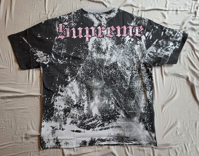 Supreme SS26 Misfits S/S Top Graphic Tee White Pink Men's Size XL