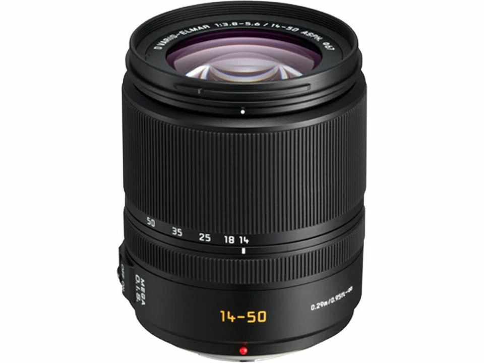 (Open Box) Leica D 14-50mm f2.8-3.5 ASPH Vario-Elmarit Original 4/3 Lens - Image 2 of 2