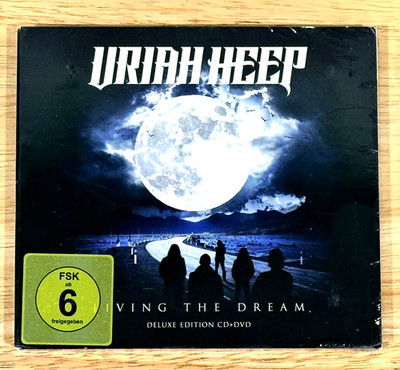 Uriah Heep Living The Dream CD DVD Deluxe Edition Box Set 2018 New Sealed