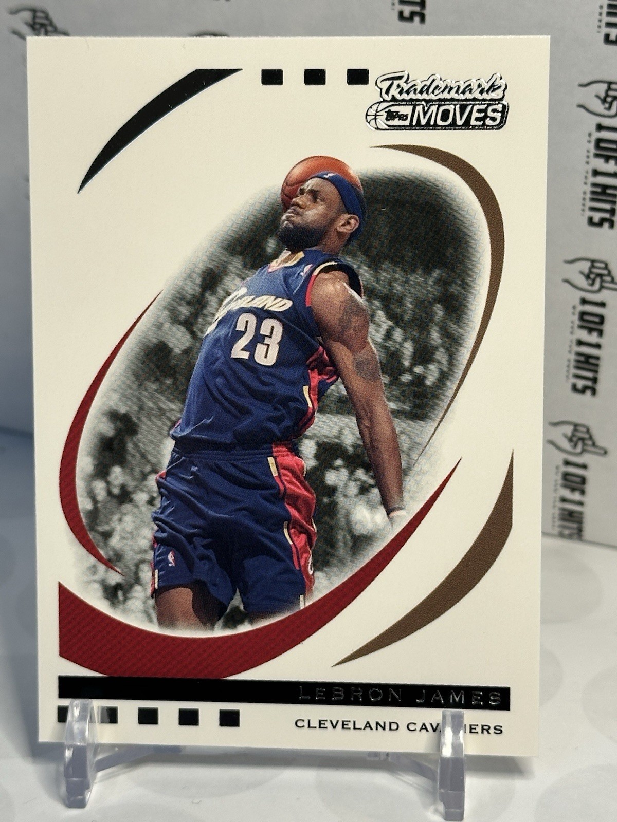 LeBron James 2006-07 Topps Trademark Moves #9 Cleveland Cavaliers