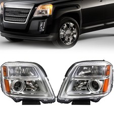 1 Pair Headlight Assembly Replacement for Terrain 2010-2015