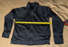 Under Armour Large Youth black coldgear jacket coat