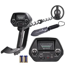 8 Inch Waterproof Coil Lightweight Kids Metal Detector With Shovel Adjustable