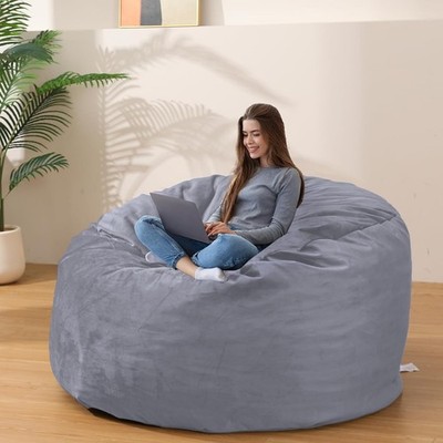 Bean Bag Chair for Adults with Memory Foam Filler Included, Big Kids Beanbag Cha