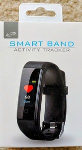 Smart Band Fitness Tracker with Heart Rate Monitor