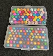 57pcs 12mm Miracle Beads Box – Mixed or Single Colour – Jewellery Making Crafts