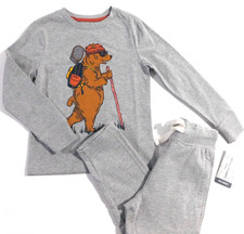 Tommy Bahama Boy's Outfit T-Shirt Sweatpants Heather Gray SIZE XS/4 BEAR NEW