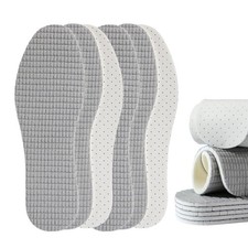 Barefoot Shoe Insoles - Anti-Odor Cotton Comfort for Men and Women, Everyday Use