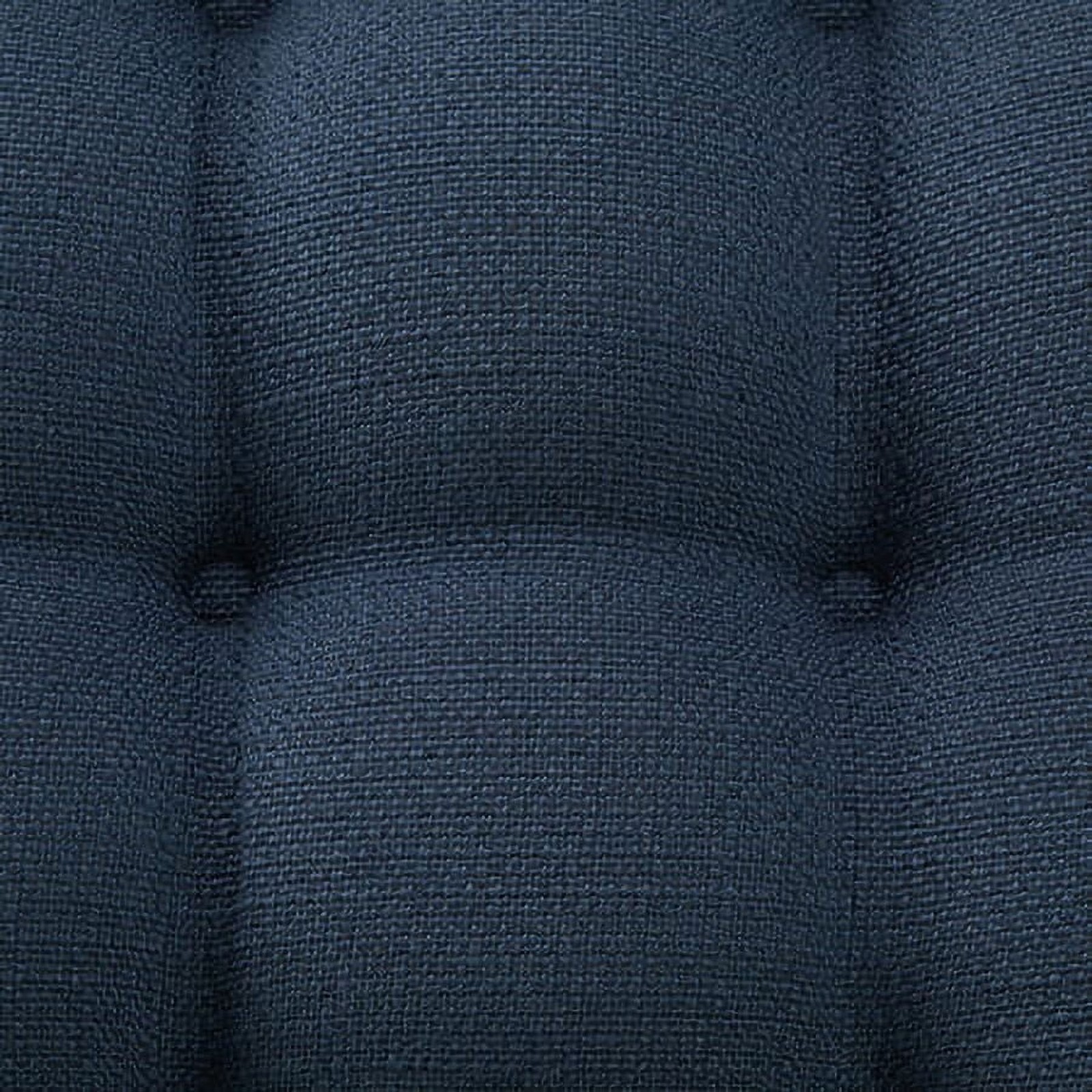 Mainstays Textured Chair Seat Pad (Chair Cushion),Navy Color,1-Piece,15.5" x 16"
