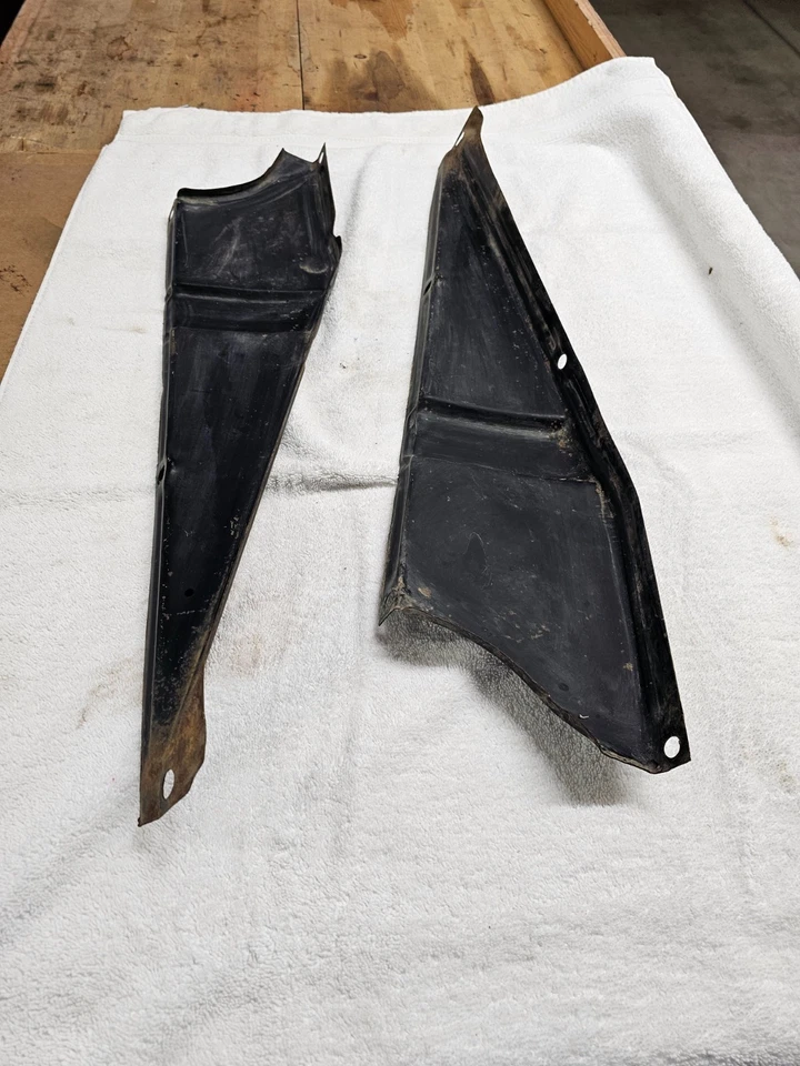 1960-1966 Chevy GMC C10 K10 Radiator Support Upper Filler Panel/Baffle LH RH - Image 3 of 4