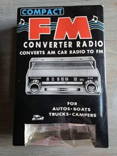Nos Vintage Universal Kmc K- Mart Fm Converter Radio 82-3024w Nos Vintage Universal Kmc K- Mart Fm Converter Radio 82-3024w