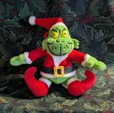 Plush 5" GRINCH BAG CLIP-ON ~ 2000 HERSHEY'S FOOD EXCLUSIVE ~ Coin Pocket