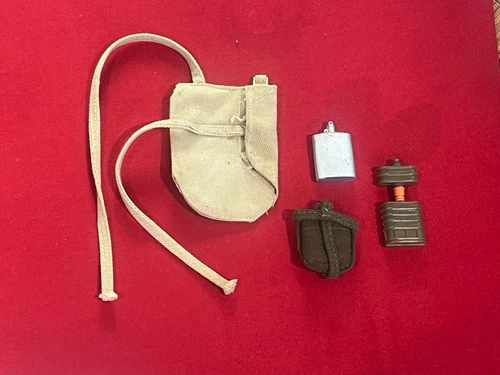 HASBRO 1966  GIJOE SOTW British Commando accessories.-Good CONDITION!!