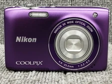 NIKON COOLPIX S3100 Digital Camera - Slim & Stylish Design