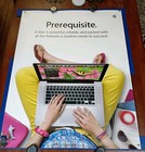 VINTAGE 2009 APPLE P0STER PREREQUISITE A MAC IS POWERFUL NEVER DISPLAYED ALWAYS — photo 1