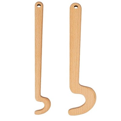 2x Ton Wurfstab ergonomisch tragbar zum Prägen Skulptur Bildhauerei