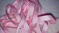 Total 180 Grosgrain PINK Sewing crafting Hair Clothing 5 YARDS Ribbon 3/8 Wide
