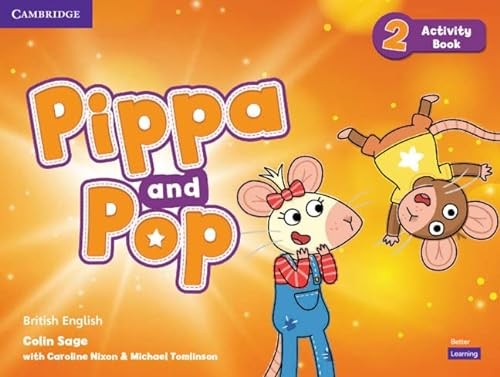 Pippa and Pop Level 2 Activity Book British English, Sage, Colin, Very Good cond