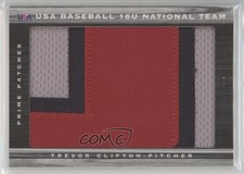 2011 Limited USA Baseball National Teams Prime /25 Trevor Clifton #46 Patch 0p8