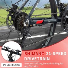 Road Bike,700C City Commuter Bicycle 21-Speed Lightweight Aluminum Frame Adult 5