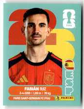 Adesivo Panini 2026 Mondiali America n. ESP 12 Fabian Ruiz Spagna