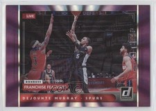2021 Donruss Franchise Features Holo Purple Laser /15 Dejounte Murray #27 0s55