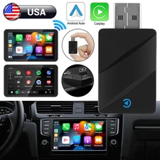 Wireless USB CarPlay Adapter Fits iPhone Apple Wireless Carplay Dongle Plug Play