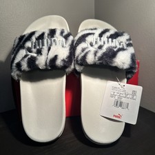 Puma Leadcat FTR Tiger Slides 374813-01 Women’s Size 6 UK4 *NIB*