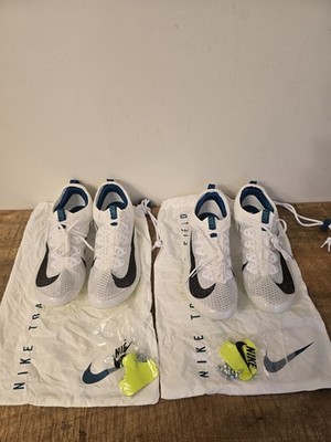 Lot Of 2 Nike Zoom Superfly Elite 2 Track Shoes Sprint White Men Size 9.5 and 10
