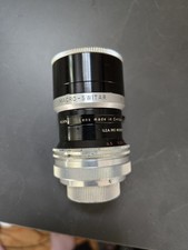 Kern Macro Switar 26mm f1.1 H16 RX C Mount 16mm Movie Lens Bolex REX