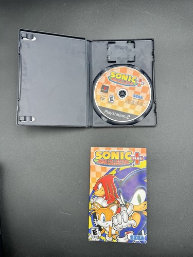 Sonic Mega Collection Plus Sony PlayStation 2 PS2 2004 Complete CIB Classic - Picture 4 of 6