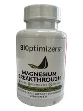 Magnesium Breakthrough 4.0 by BiOptimizers – 60 Capsules for Stress Relief