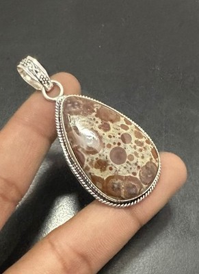 Asteroid Edelstein 925 Sterling Silber Handarbeit Anhänger Schmuck Geschenk für die Liebe