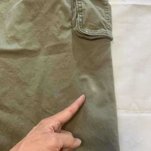 Abercrombie Fitch Damen 27 x 29,5 Größe 4 Cargohose ultrahoher Bund Baggy grün - Bild 9 von 9