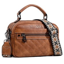 Crossbody Bags for Women Vegan Leather Shoulder Handbags Small Cross Body Pur...