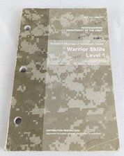 Military DOA Army Soldier's Common Tasks Warrior Skills Level 1 2015 PB STP