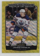 2022-23 O-Pee-Chee Platinum Marquee Rookies Yellow Surge James Hamblin #276 13og