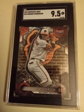 2023 Bowman's Best Gunnar Henderson #26 Graded SGC 9.5 Mint+ Rookies Baseball