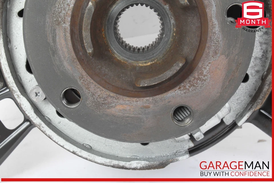 11-14 Porsche Cayenne 958 trasero izquierdo lado del conductor nudillo cubo de rueda OEM Foto 3 de 4