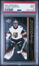 2021-22 Upper Deck Logan Thompson Young Guns Silver Foil #219 Mint PSA 9 Rookie