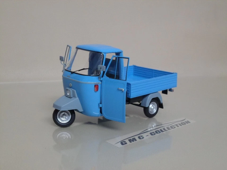 PiAGGiO APE 501 1979 BLU BLUE EDiZiONE LiMiTATA MiTiCA + SHOWCASE 1/18 - Immagine 4 di 4