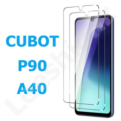 2Pcs For CUBOT P90 Cubot A40 Tempered Glass Film Cover Guard Screen Protector
