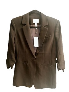 Cinq a Sept *new with tags* Khloe Blazer Black Size 2 MSRP $395